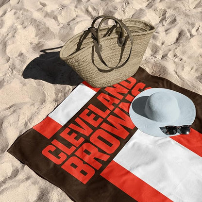 Northwest NFL Cleveland Browns Unisex-Adult Beach Towel, 30" x 60", Zone Read