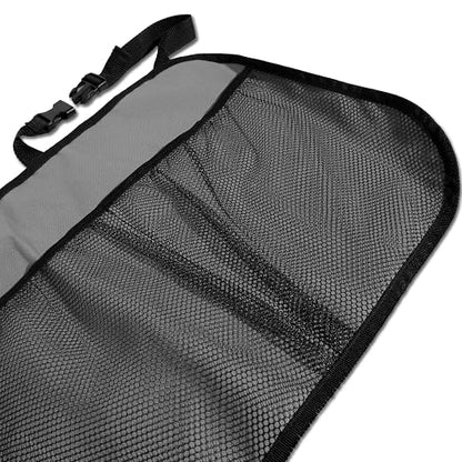 FH Group E-Z Travel Multi-Pocket Trunk Organizer, (GRAY) Universal Fit, Waterproof Large Capacity Hanging Car Organizer Seat Back Protectors Multi-Pocket Car Travel Storage Durable Foldable Storage