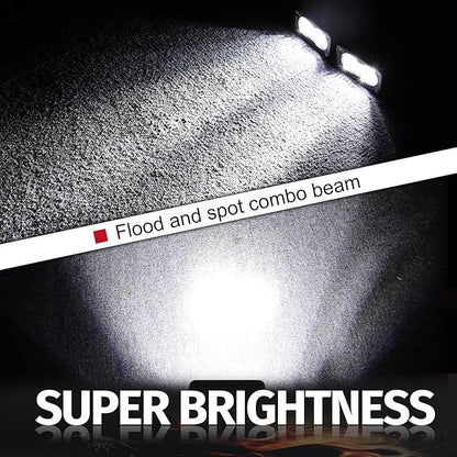 3 Inch Driving Lights 2Pcs 40W LED Pod Light Off Road Spot Light Bar Super Bright Work Flood Light Cube Combo LED Bumper Lights Fog Light for Truck ATV UTV SUV Motorcycle Boat