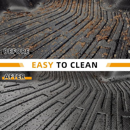 Floor Mats for Toyota Camry 2007-2011(ONLY Gas), NOT for Hybrid, Custom Fit Camry CE XLE SE LE Floor Mats, Front Rear Mats & Cargo Liner, TPE Anti-Slip Waterproof Duty Car Accessor