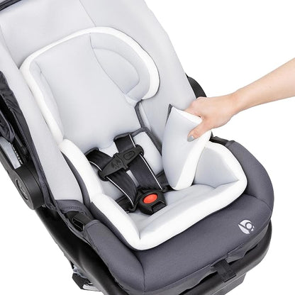 Baby Trend Secure-Lift Infant Car Seat, Dash Grey – Compact Lightweight Carrier, Infant Comfort Cushioning, Adjustable Harness Fit