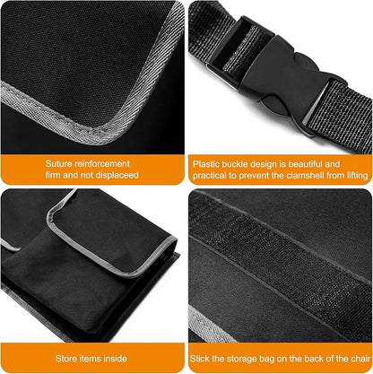 Trunk Organizer For Suv, Backseat Hanging Car Organizer And Storage,Large Capacity Foldable Trunk Organizer For Suv,Jeep/Truck/MPV,Car Accessories Interior(36"*10") Black