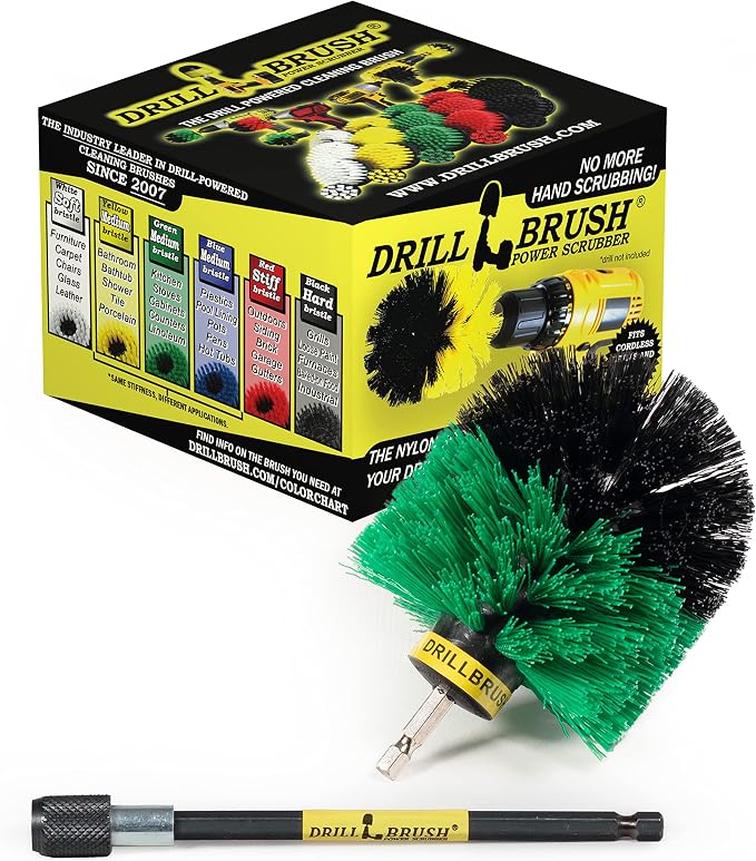 Kitchen Scrubbing Accessories - Kitchen Cleaning Supplies - Cast Iron Skillet Brush - Pots and Pans Cleaning Tools - Countertop Cleaning Tools - Cutting Board - Stovetop Scrubber - Oven Brush - Sink