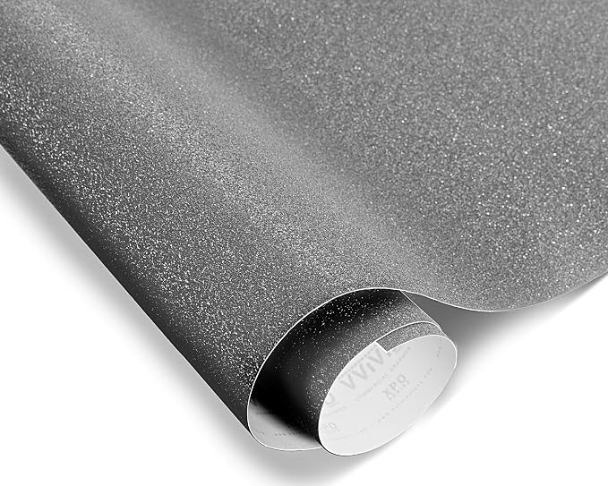 VViViD Grey Indestructible Paint Wrap Vinyl roll (Grey - 25ft x 5ft)