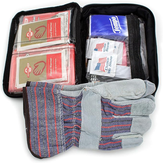 Emergency Zone Basic Roadside Assistant Emergency Car Survival Kit. 1 Pack