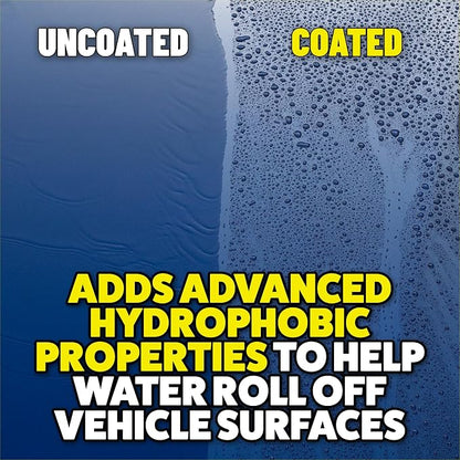 Chemical Guys Hydro Charge Ceramic Spray Coating 16 Fl Oz, With Monster Extreme Microfiber Towels (3 Pack) High Gloss Paint Protection Spray With Thick Plush Towels For Car Wash Drying And Detailing