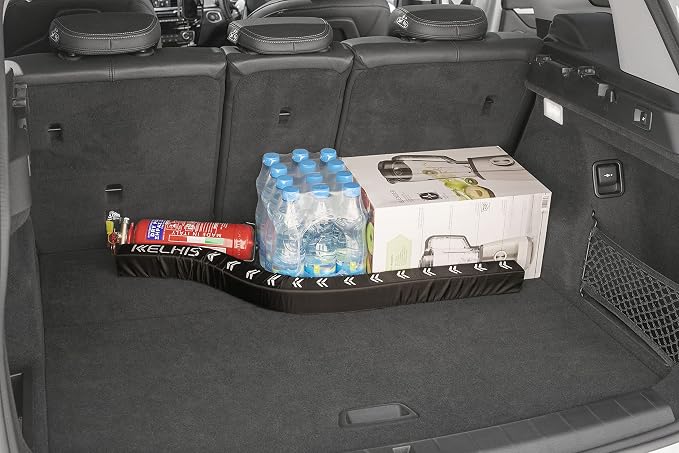 Flexistick Car Trunk Organiser - Unique Flexible Vehicle Tidy Storage Organisation Accessories for Auto Boot, SUV and Sedan (98cm)