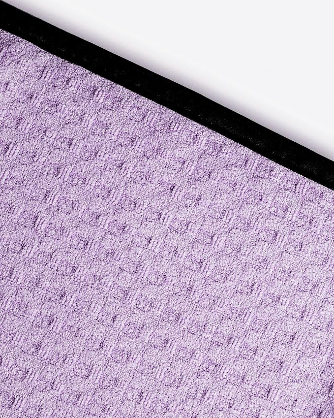 Adam's Waterless Wash Microfiber Towel (6 Pack) - Waffle Weave Design Traps Dirt & Safely Cleans Your Car, Boat, RV, Truck, and More - Dries, Cleans with Waterless Wash System