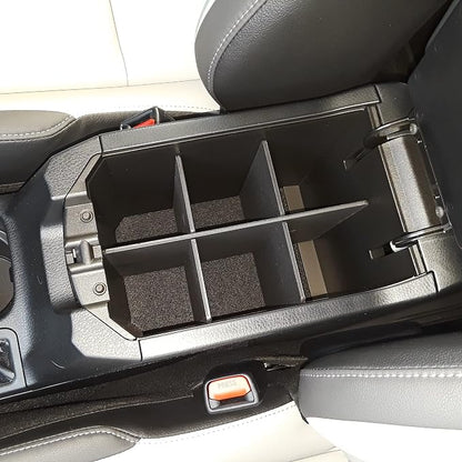 Vehicle OCD - Center Console Organizer for Toyota RAV4 (SE, Limited, Platinum ONLY) (2013-2018) - Made in USA - SLX139