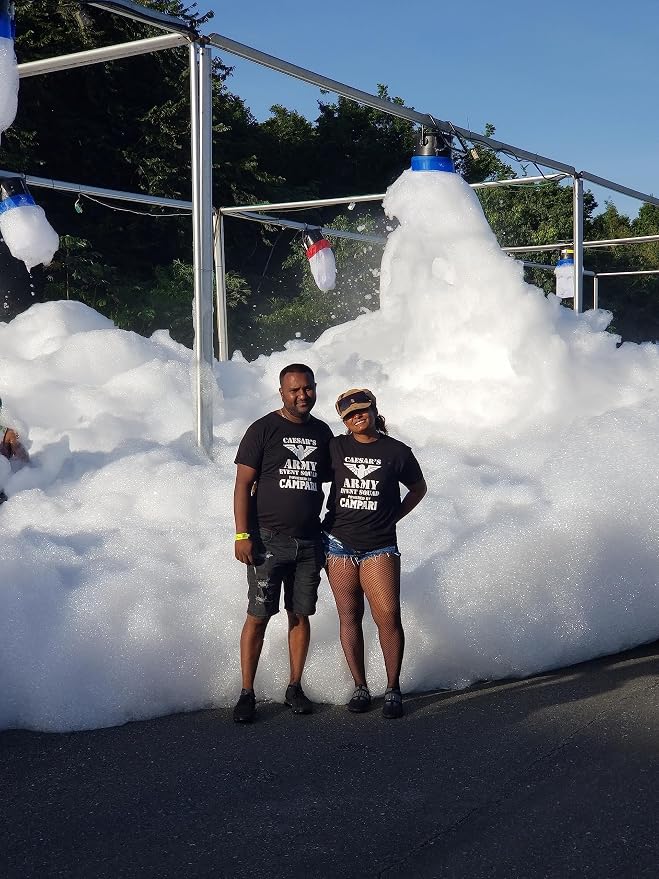 The Most Reliable and robust foam party solution - Up to 700 Gallons or 12 Rounds of bubble party fun - Compatible with ALL Foam Machines & Generators