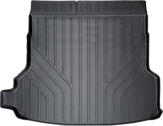 Auxko All Weather Cargo Liner Fit for Subaru Forester 2026 2025-2019 (not for Hybrid) TPE Mat Accessories All Season Guard Odorless Anti-Slip Cargo Mat Black