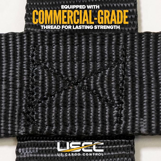 US Cargo Control Cargo Net for Pickup Truck Bed 5.5 FT x 4.2 FT, Adjustable Truck Cargo Net with S-Hooks & Cam Buckles, Fits Short Pickup Beds - Can Also Use in Trailers, Garages, Sheds