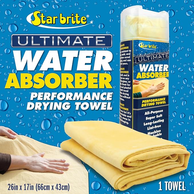 STAR BRITE SuperSorb Smooth Synthetic PVA Wipes (040046P)