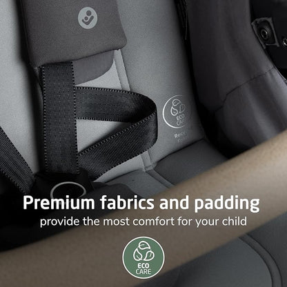 Maxi-Cosi Zelia Pro 5-in-1 Travel System with Mico Pro Infant Car Seat and Baby Stroller Combo, Reversible Seat, Large Wheels, Adjustable Handle, Newborn to Toddler, Lightweight, Sea Salt