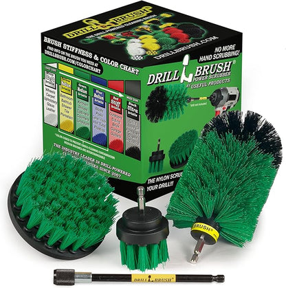Kitchen Cleaning Supplies with Long Reach Extension - Oven Scrubbing Complete Kit - Microwave Cleaning Tools - Countertop Scrubber Brush Set - Fridge Cleaner and Scrubbing Tools - Kitchen Sink Brush