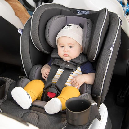 Evenflo EveryKid 3-in-1 Convertible Car Seat (Livingston Gray)