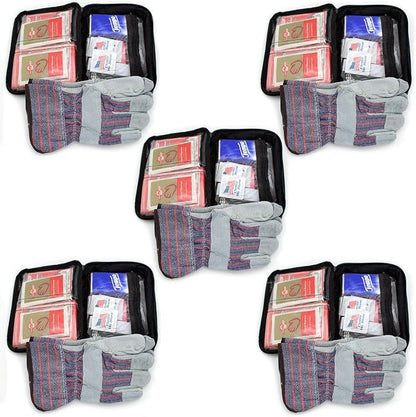 Emergency Zone Basic Roadside Assistant Car Emergency Kit. 5 Pack