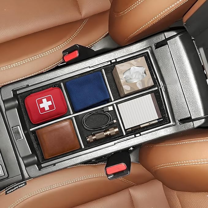 Vehicle OCD - Center Console Organizer for Subaru Outback and Legacy (2015-2019) - Made in USA - SLX122