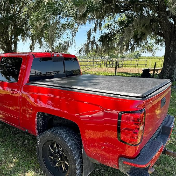 AUTOSAVER88 Soft Roll Up Truck Bed Tonneau Cover Compatible with 2005-2026 Nissan Frontier(NO México) 5ft Bed