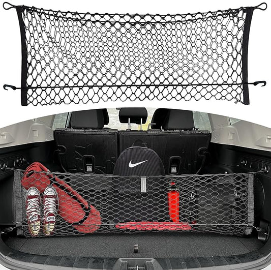 Envelope Style Automotive Elastic Trunk Mesh Cargo Net for Subaru Forester (SK) 2019-2026 - Premium Trunk Organizer and Storage - Luggage Net for SUV - Best Car Organizer for Subaru Forester