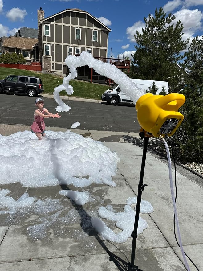 Foam Powder Pack of 4, Makes up to 480 Gallons of Party Fun for Bubble Cannons, It's a hit with the FOAMO and Other Small Party Foam Makers