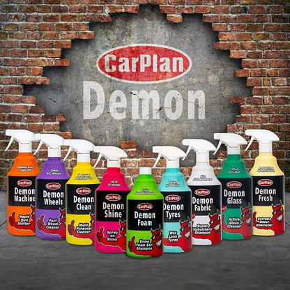 CarPlan Demon Glass 34 fl Oz (1L) - Active Glass Cleaner