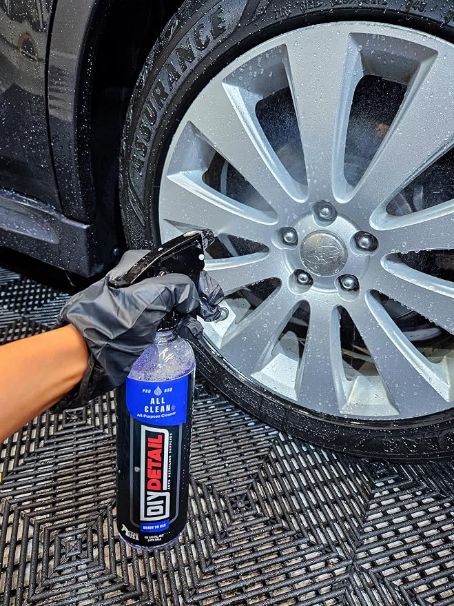 diy detail All Clean Multi-Surface Automotive Cleaner | Powerful Citrus-Based Formula degreaser and cleaner | Gallon 128oz
