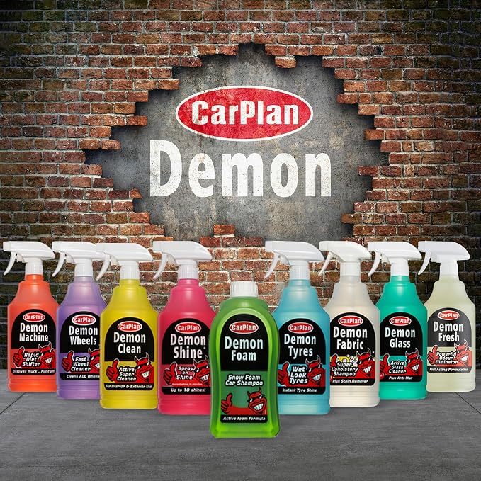 CarPlan Demon Wheels 34 fl Oz (1L) - Fast Wheel Cleaner (Pack of 2)