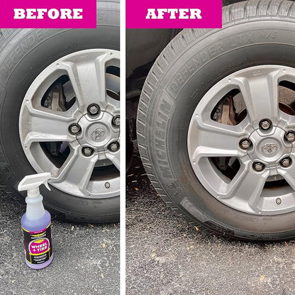 MotorKote Heavy Duty Wheel & Tire Spray & Wipe | 32 oz., Single