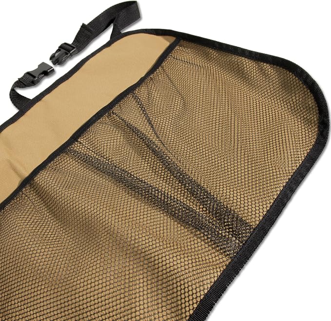FH Group FH1122BEIGE E-Z Travel™ Multi-Pocket Storage Collapsible Beige Car Trunk Organizer (Easy Carry Perfect for Garage or Grocery Store, 1 Pack)