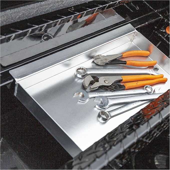 UWS EC10552 69-Inch Gloss Black Heavy-Wall Aluminum Slim Truck Tool Box with Low Profile, RigidCore Lid
